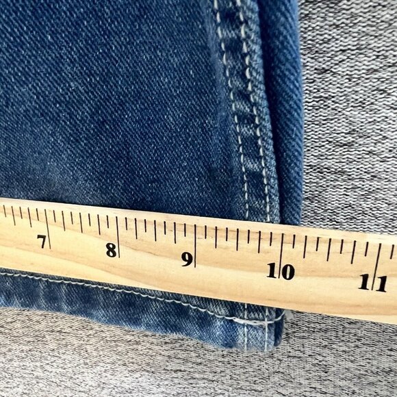 NWT Hisea Denim Carpenter Bib Overalls Men’s 38x32 Workwear - Picture 12 of 16